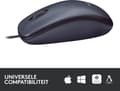 Pikkukuva 3 / 11: Logitech B100 optinen USB-hiiri