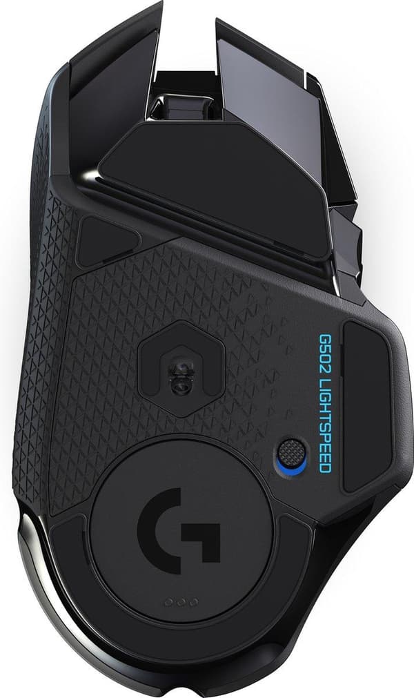 Logitech G502 LIGHTSPEED - Langaton pelihiiri - 25K DPI - Musta