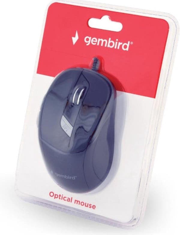 Gembird - Optisk mus USB svart