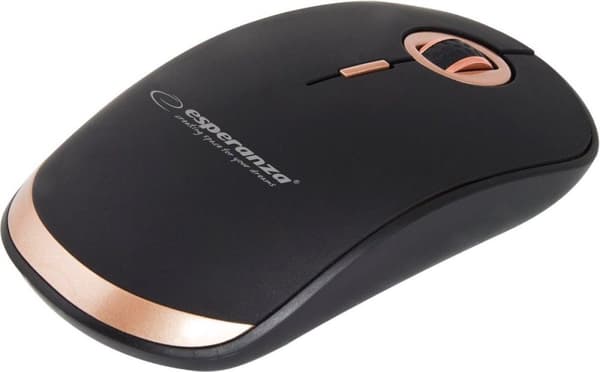 Esperanza EM127 Mus RF Trådløs Optisk 1600 DPI Sort