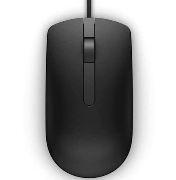 DELL MS116 mus Ambidextrös USB Typ-A Optisk 1000 DPI