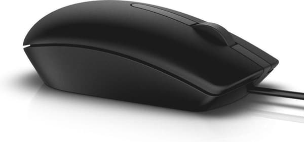 DELL MS116 mus Ambidextrös USB Typ-A Optisk 1000 DPI