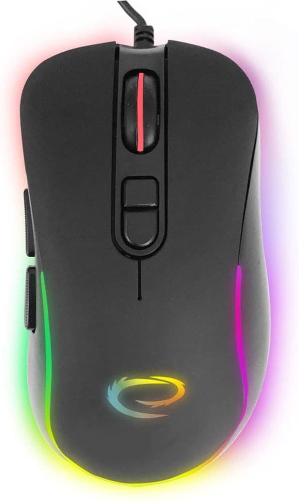 Esperanza EGM303 mus Höger USB Type-C Optisk 2400 DPI