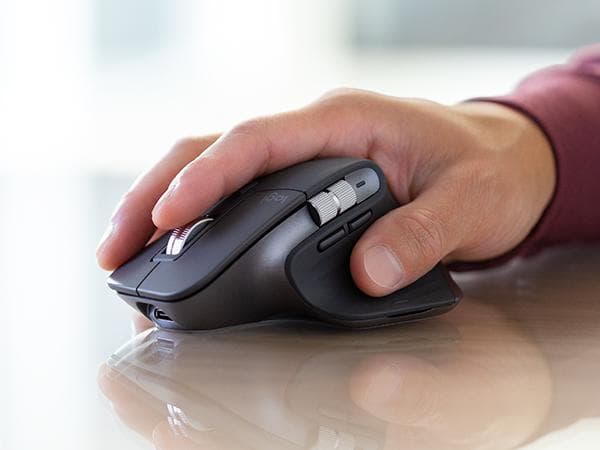 Logitech Master Series MX Master 3S for Business - Hiiri - ergonominen - oikeakätinen - optinen - 7 painiketta - langaton - Bluetooth - Logitech Logi