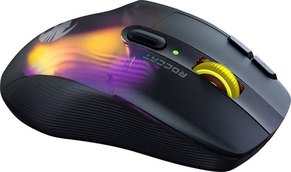 ROCCAT Kone XP Air - Trådløs spillemus - Ladestation - Sort