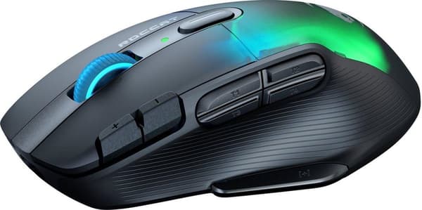 ROCCAT Kone XP Air - Trådløs spillemus - Ladestation - Sort