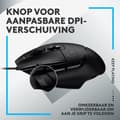 Miniatyrbild 2 av 7: Logitech G502 X - Wired Gaming Mus - Högerhänt - Optisk - Svart