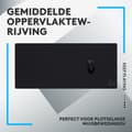 Miniatyrbillede 7 af 7: Logitech G840 XL - Stof Gaming Mouse Pad - 900 x 400 x 3 mm - Sort