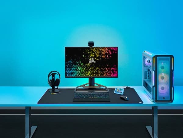 Corsair MM700 - Stor gaming musemåtte - RGB - Tekstil - Extended 3XL - Sort