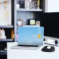 Miniatyrbild 7 av 8: StarTech.com Mouse Pad with Hand rest, 6.7x7.1x 0.8" (17x18x2cm), Ergonomic Mouse Pad with Wrist Support, Desk Wrist Pad w/ Non-Slip PU Base, Cushione