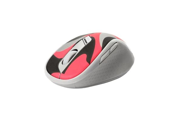 Hama "M500" Wireless Silent Multi-Mode Mouse, camouflage/red (00184339)