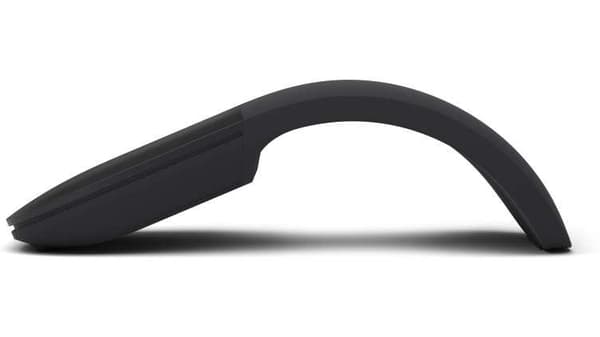 Microsoft Surface Arc Mouse - mus - optisk - 2 knapper - trådløs - Bluetooth 4.1 - sort - kommerciel