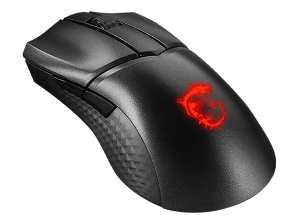 MSI Clutch GM31 - Mus - ergonomisk - optisk - 6 knappar - kabelansluten - USB 2.0