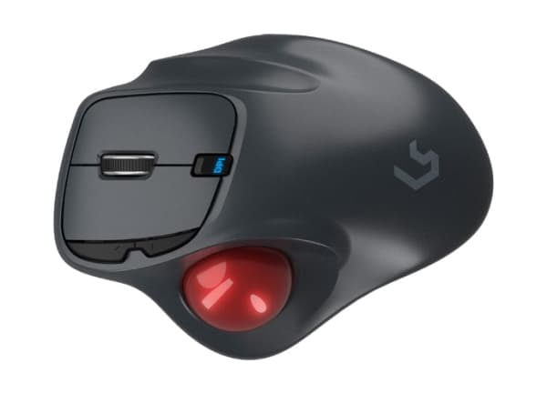 Hiiri Keysonic KSM-6101RF-EGT ergonominen hiiri trackballilla vähittäismyyntiin