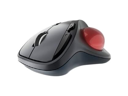 Hiiri Keysonic KSM-6101RF-EGT ergonominen hiiri trackballilla vähittäismyyntiin Harmaa