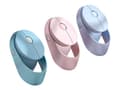 Miniatyrbild 5 av 5: Rapoo Ralemo Air 1 - Mus - multi-mode - optisk - 3 knappar - trådlös - 2.4 GHz, Bluetooth 3.0, Bluetooth 5.0 - trådlös USB-mottagare - blå