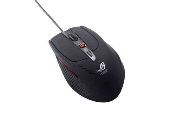 ASUS GX900, högerhänt, laser, USB typ A, 4000 dpi