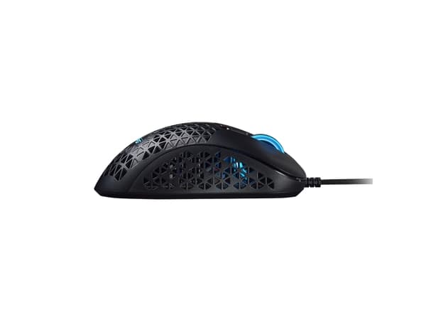 XPG SLINGSHOT-BKCWW, Molempikätinen, Optinen, USB A-tyyppi, 12000 DPI, 1 ms, Musta