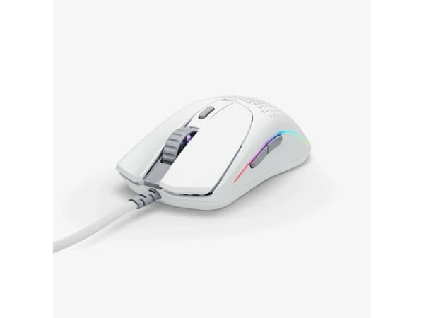 Glorious Gaming Model O Wired 2, högerhand, Optisk, USB Type-A, 26000 DPI, 1 ms, Vit Vit