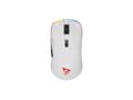 Miniatyrbild 2 av 5: Savio RIFT WHITE gaming mouse RGB Dual Mode, Ambidextrous, Optisk, Bluetooth + USB Type-A, Svart