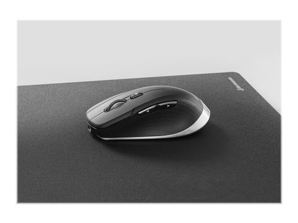 3Dconnexion CadMouse Compact Wireless - Mus - ergonomisk - optisk - 7 knappar - trådlös, kabelansluten - Bluetooth, 2.4 GHz, USB