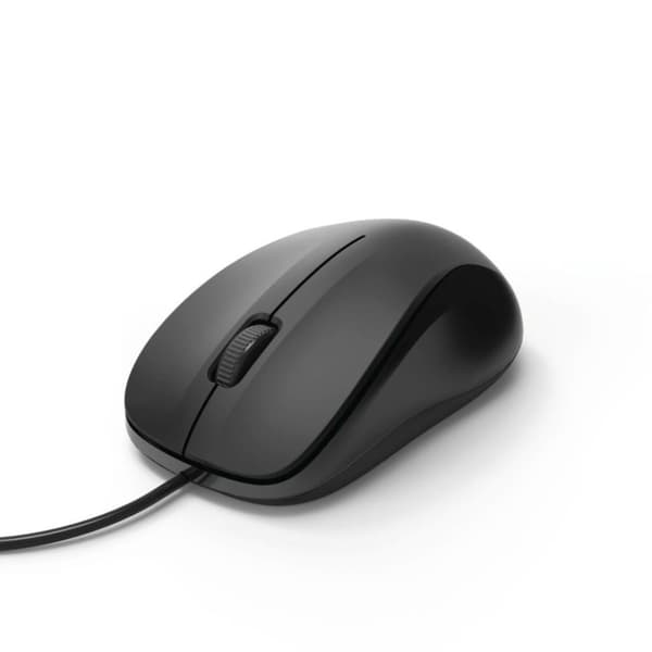 Hama Optisk Mus Med 3 Knappar MC-300 Med Kabel Svart