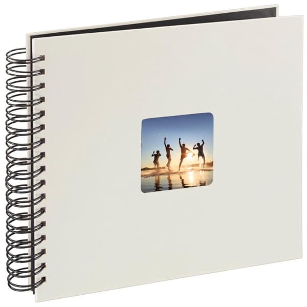 Hama Spiral Album Fine Art 28 X 24 Cm 50 Black Pages Chalk