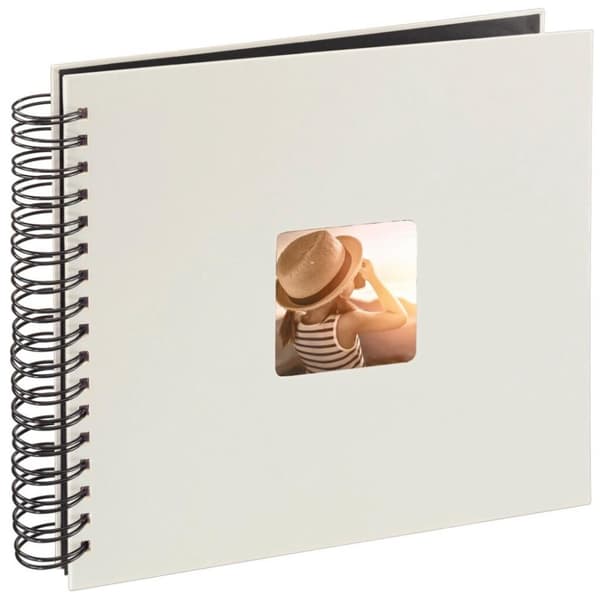Hama Spiral Album Fine Art 28 X 24 Cm 50 Black Pages Chalk