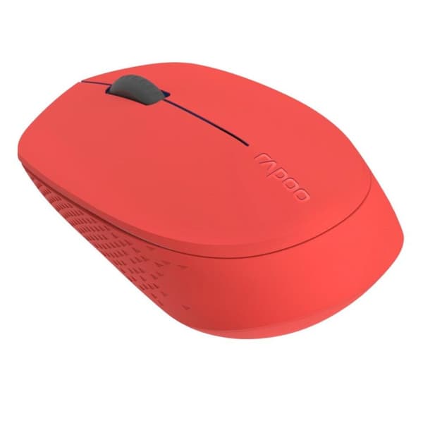 Rapoo M100 Silent Silent Multimode trådlös optisk mus Röd