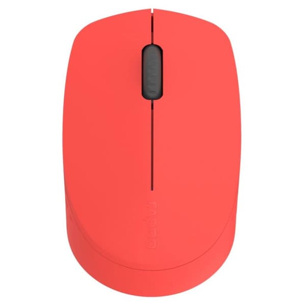 Rapoo M100 Silent Silent Multimode trådlös optisk mus Röd Röd