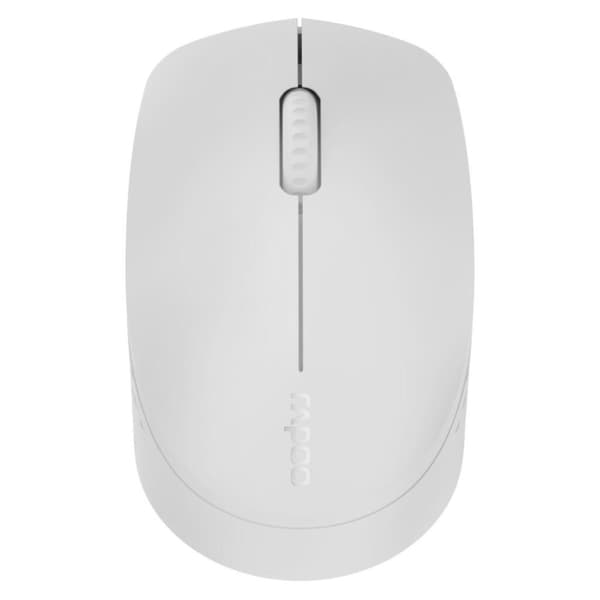 Rapoo M100 Silent Silent Multimode trådlös optisk mus ljusgrå Grå