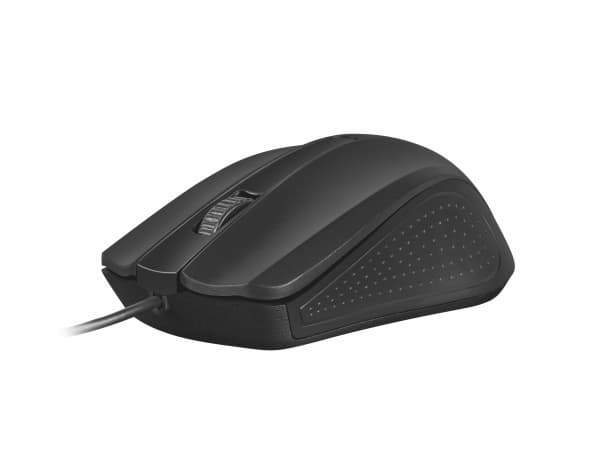 NATEC Snipe, Oikeakätinen, Optinen, USB A-tyyppi, 1200 DPI, Musta