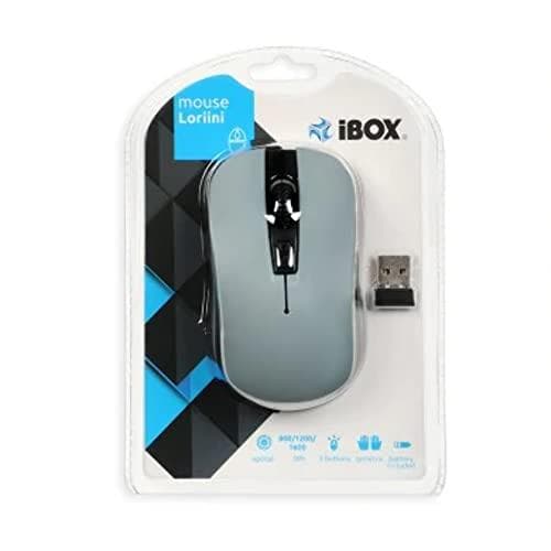 iBox LORIINI mus Ambidextrous RF Wireless Optical 1600 DPI