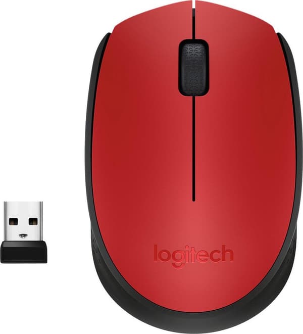Langaton Logitech M171 -hiiri Punainen