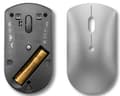 Miniatyrbild 5 av 6: Lenovo 600 Silent - Mus - höger- och vänsterhänt - optisk blå - 3 knappar - trådlös - Bluetooth 5.0 - Iron Grey - detaljhandel - för ThinkCentre M70s