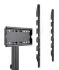 Miniatyrbild 2 av 8: MANHATTAN Ultra Slim TV-stativ för skärmar från 81,30cm (32") till 177,80cm (70") och upp till 40 kg, -10° till 3° lutning, justerbar i höjdled, passa