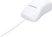Gett Indumouse Pro TKH-MOUSE-PRO-IP68-WHITE-USB - Mus - ergonomisk - höger- och vänsterhänt - infraröd - 5 knappar - trådbunden - USB - vit