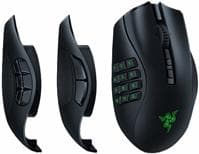 Razer Naga V2 Pro - Hiiri - MMO, HyperScroll Pro -pyörä, pelaaminen - ergonominen - oikeakätinen - optinen - 20 painiketta - langaton, langallinen - B