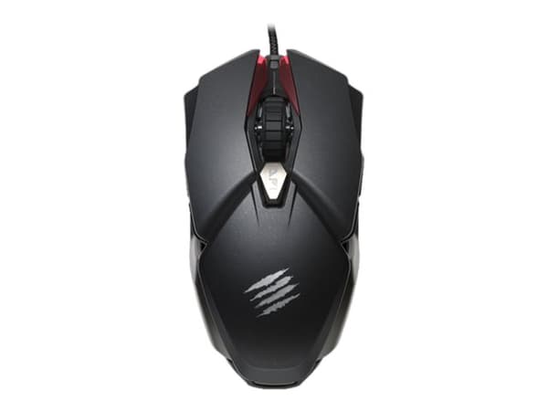 Mad Catz B.A.T. 6+ - Mus - optisk - 10 knappar - kabelansluten - USB