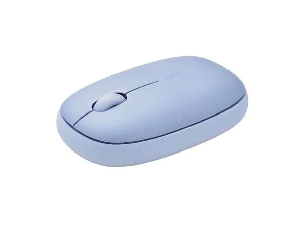 Rapoo M660 Silent, Ambidekstriøs, Optisk, RF trådløs + Bluetooth, 1300 DPI, Lilac