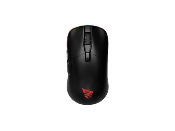 Savio RIFT BLACK gaming mouse RGB Dual Mode, Ambidextrous, Optisk, Bluetooth + USB Type-A, 300 DPI, Svart Svart