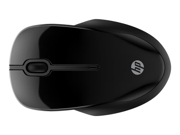 HP 250 - Mus - optisk - 3 knappar - trådlös - 2.4 GHz, Bluetooth 5.0 - svart