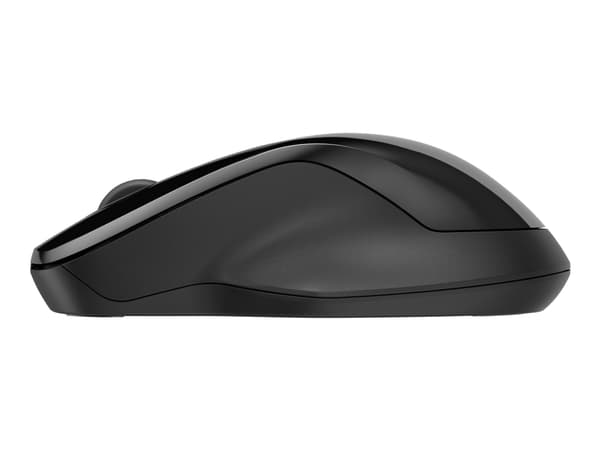 HP 250 - Mus - optisk - 3 knappar - trådlös - 2.4 GHz, Bluetooth 5.0 - svart