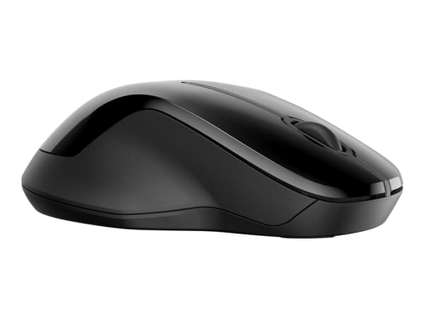 HP 250 - Mus - optisk - 3 knappar - trådlös - 2.4 GHz, Bluetooth 5.0 - svart
