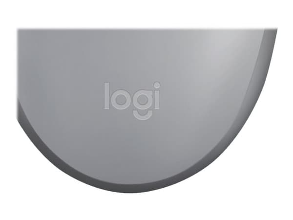 Logitech M110 Silent - Mus - høyre- og venstrehåndet - optisk - 3 knapper - kablet - USB-A - mellomgrå