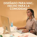 Pikkukuva 1 / 2: Hiiri Logitech Lift for MacmacOS/iPadOS/MacBook Pro/Macbook Bluetooth Valkoinen Ergonominen
