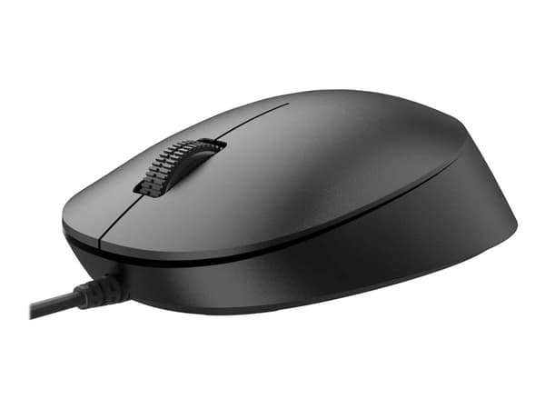 Philips 2000 Series SPK7207BL - Mus - ergonomisk - höger- och vänsterhänta - optisk - 3 knappar - kabelansluten - USB 2.0 Svart