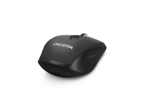 DICOTA Travel - Hiiri - vasen- ja oikeakätinen - 5 painiketta - langaton - Bluetooth - musta