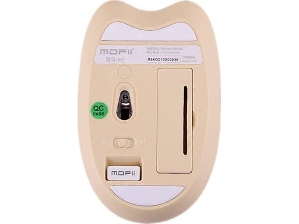 MOFII M3DM trådløs mus (beige)