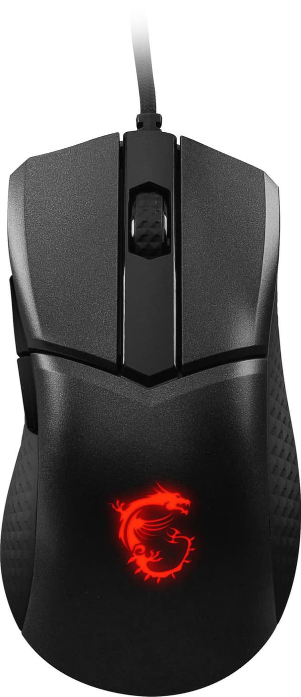 MSI CLUTCH GM31 LIGHTWEIGHT hiiri Oikea USB Type-A Optinen 12000 DPI musta